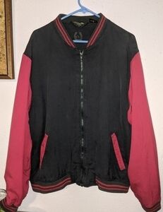 Vintage Christian Dior Monsieur silk bomber jacket